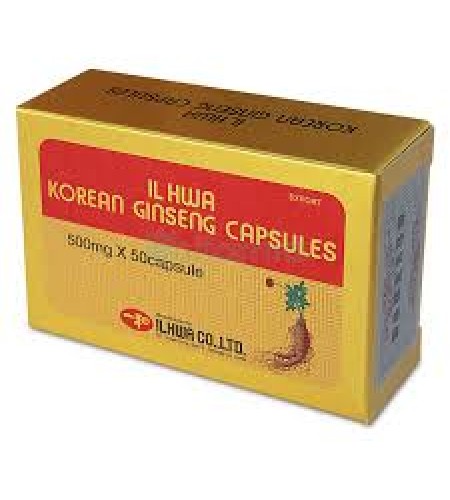 Ginseng Koreano 500mg - 50 Cápsulas